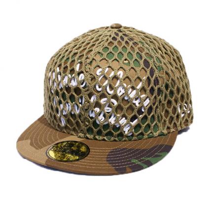 NEW ERA MESH ON CAMO CAP