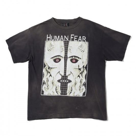 SS TEE / HUMAN FEAR / BLACK