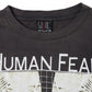 SS TEE / HUMAN FEAR / BLACK