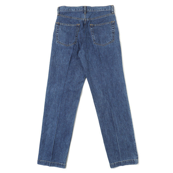 Stone Bio Wash Straight 5P Denim Trousers