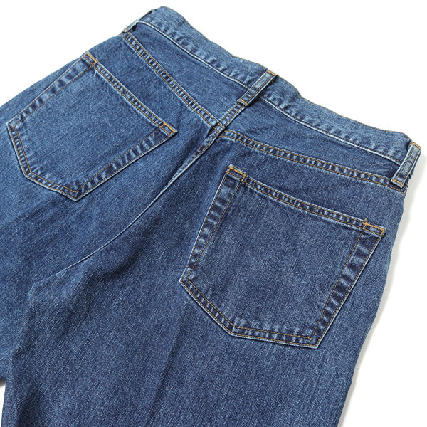 Stone Bio Wash Straight 5P Denim Trousers