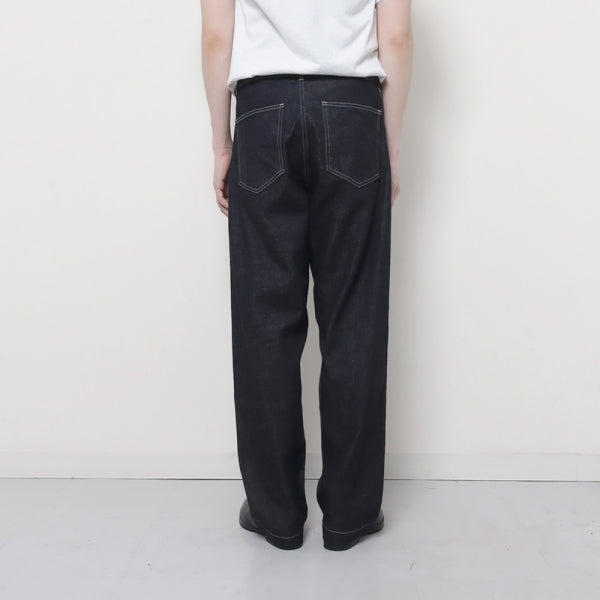 12.9oz Denim Long Belted Pants