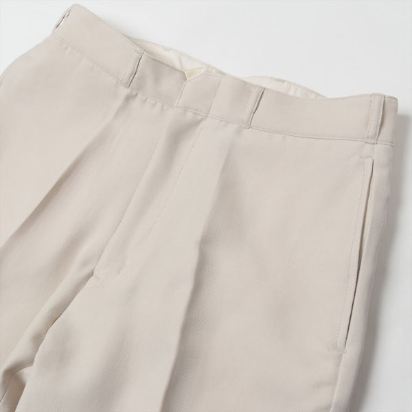 POLY WORK PANTS - Fully Dull Span Twill -