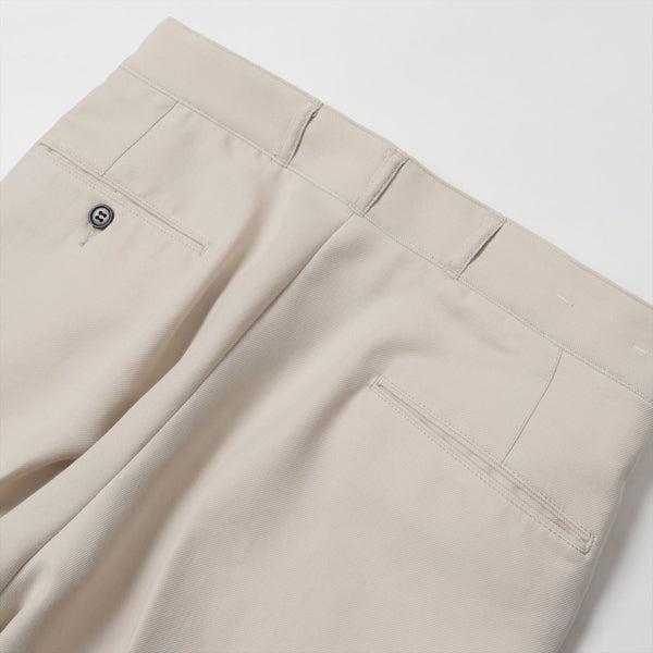 POLY WORK PANTS - Fully Dull Span Twill -