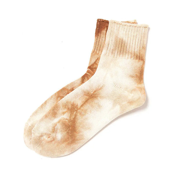 TIE-DYED ANKLE SOCKS C/N/PU