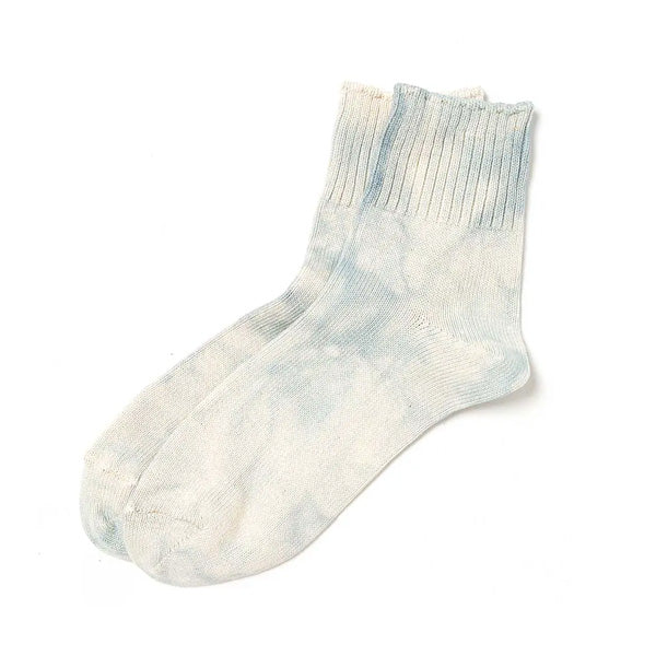 TIE-DYED ANKLE SOCKS C/N/PU