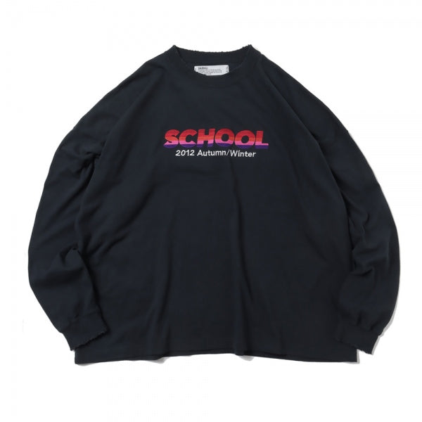 SCHOOL Embroidery Vintage Tee