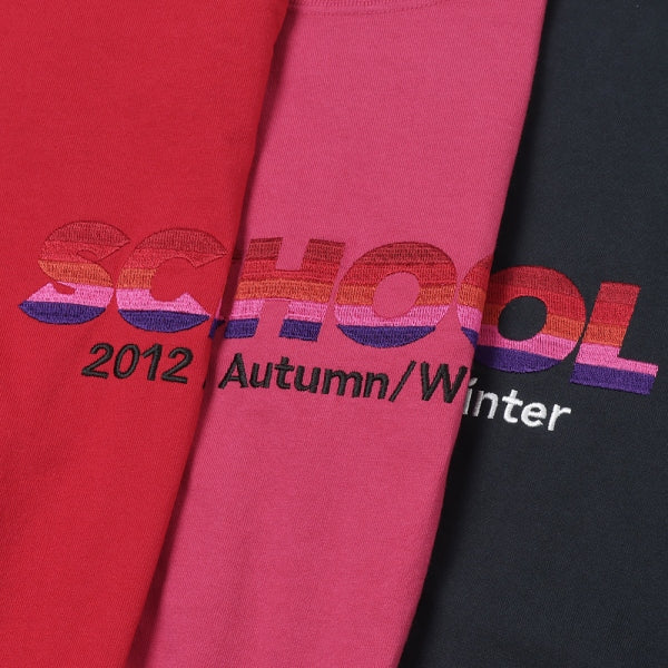 SCHOOL Embroidery Vintage Tee