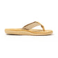 THONG SANDAL COTTON SASHIKO by ISLAND SLIPPER