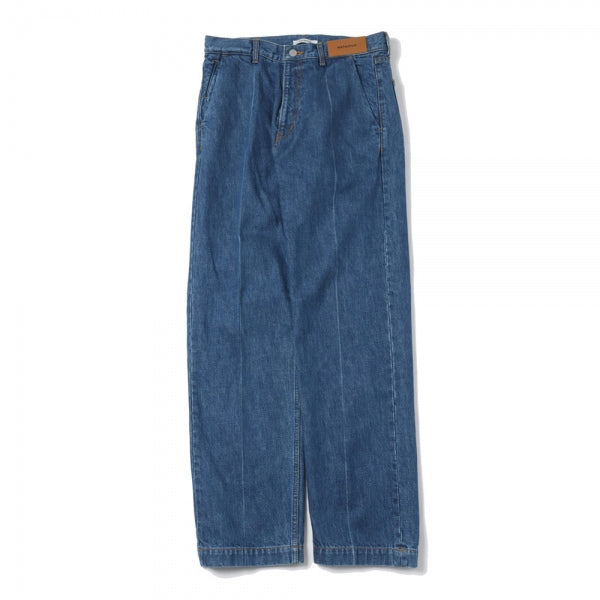 Denim Straight Trousers