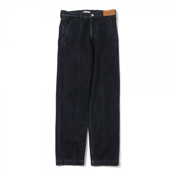 Denim Straight Trousers