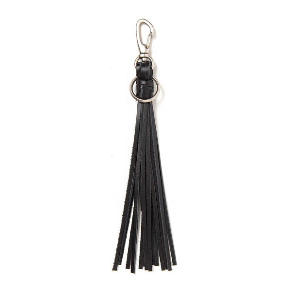 TASSEL KEY RING COW LEATHER