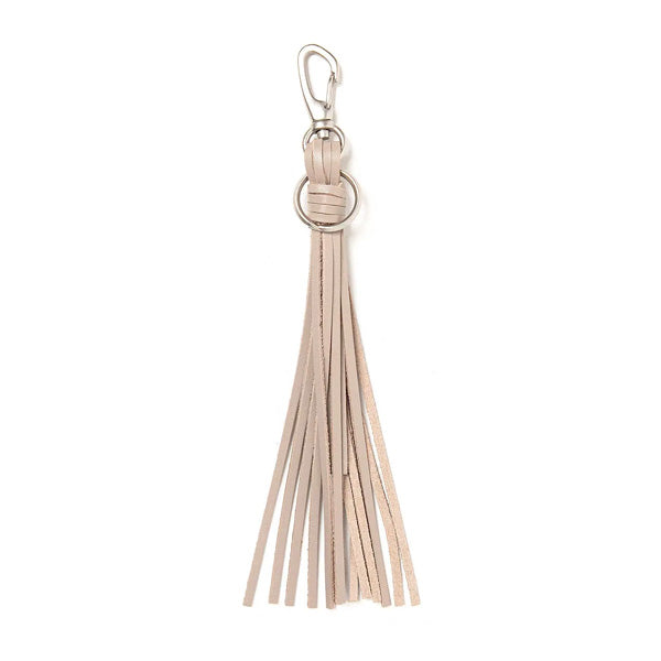 TASSEL KEY RING COW LEATHER