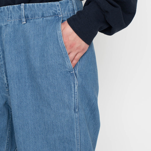 Denim Wide Pants