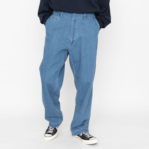 Denim Wide Pants