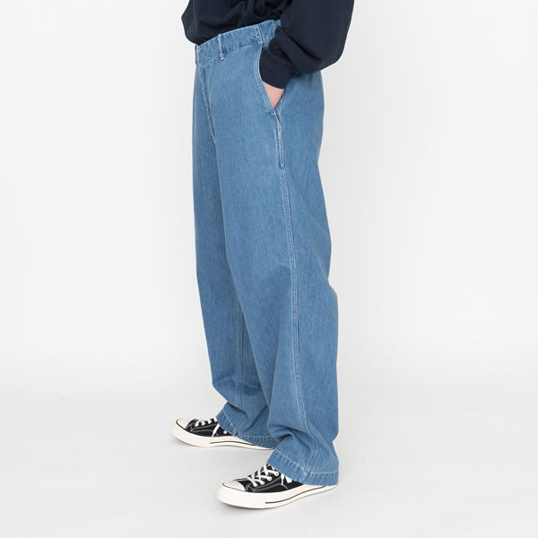 Denim Wide Pants