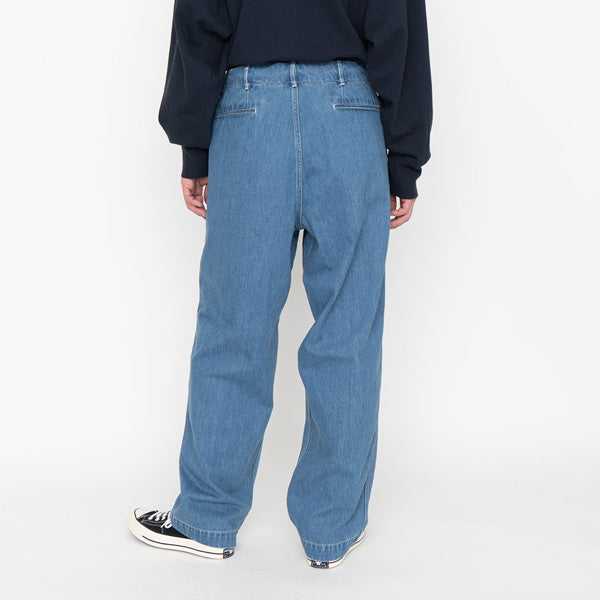 Denim Wide Pants