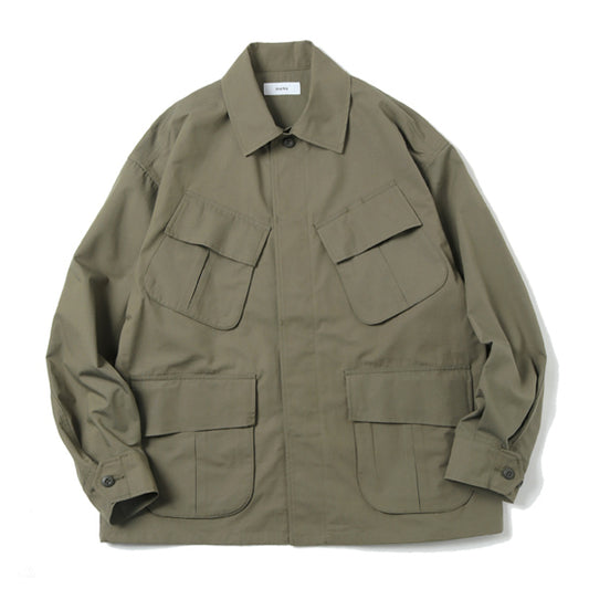 JUNGLE FATIGUE JACKET ORGANIC COTTON SILK WEATHER