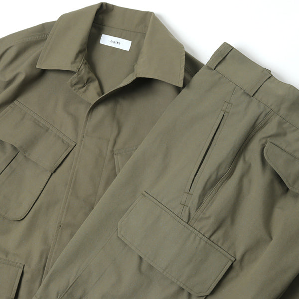 JUNGLE FATIGUE JACKET ORGANIC COTTON SILK WEATHER