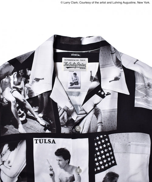 LARRY CLARK "TULSA" / S/S HAWAIIAN SHIRTS (TYPE-2)