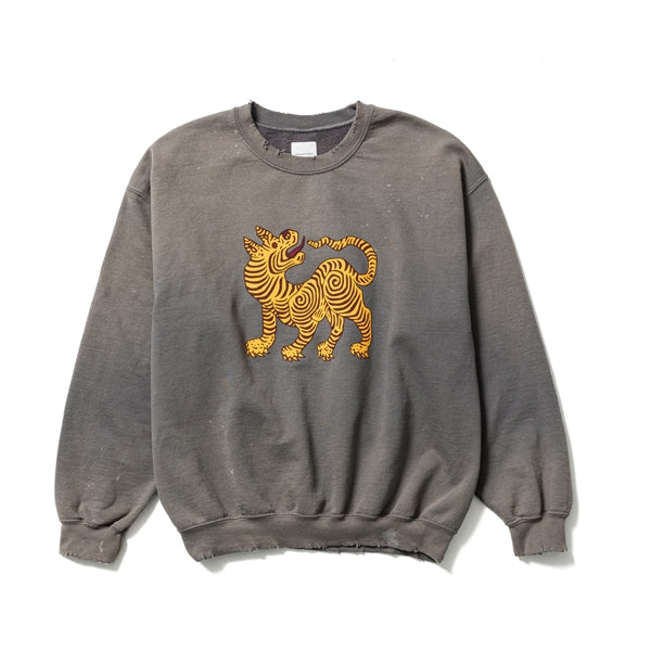 ORIENTAL TIGER CREWNECK SWEATSHIRT