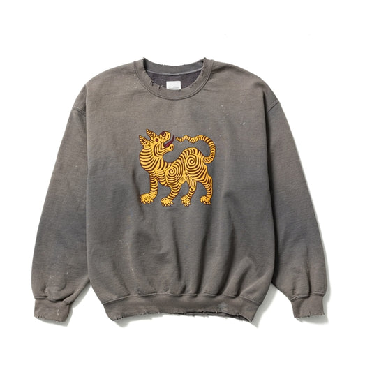 ORIENTAL TIGER CREWNECK SWEATSHIRT