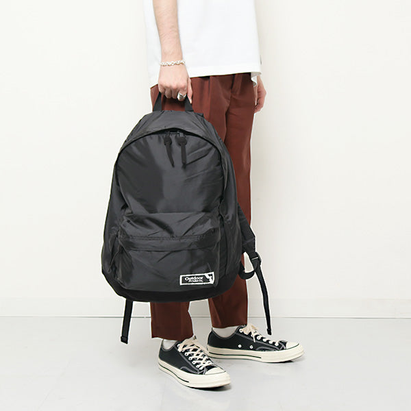 DWELLER BACKPACK NYLON OXFORD with ULTRASUEDE