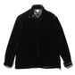 VELVET OPEN COLLAR SHIRT