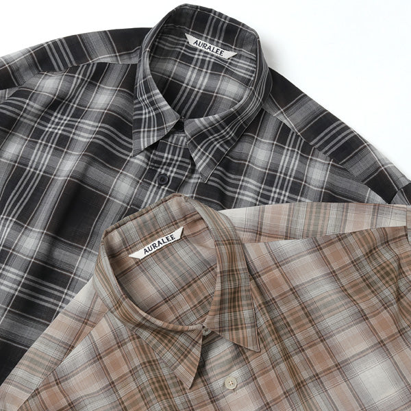 21awWOOL RECYCLED POLYESTER CLOTH SHIRTS