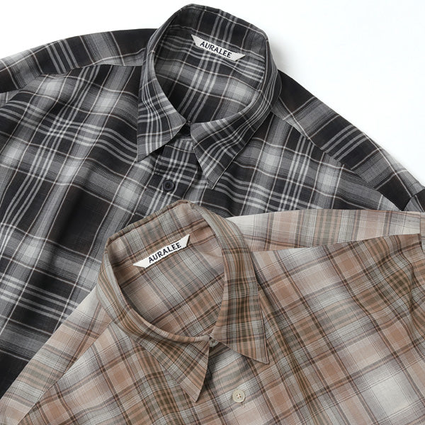 WOOL RECYCLED POLYESTER CLOTH SHIRTS