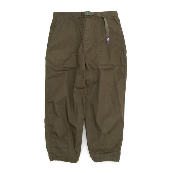 Ripstop Wide Cropped Pants