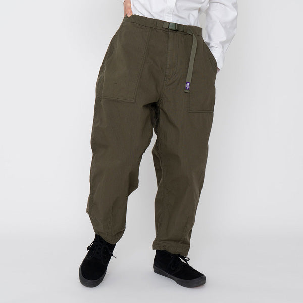 Ripstop Wide Cropped Pants