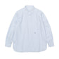 Regular Collar Stripe Wind Shirt