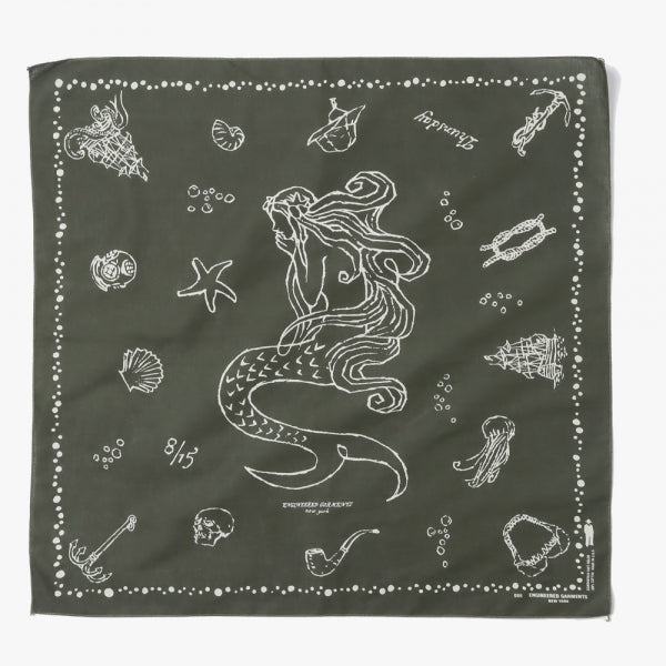 Printed Bandana - Mermaid