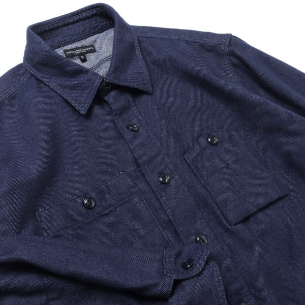 Work Shirt - Cotton Denim Flannel