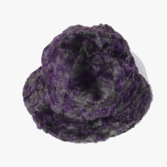 Bermuda Hat - Faux Fur / Uneven Printed