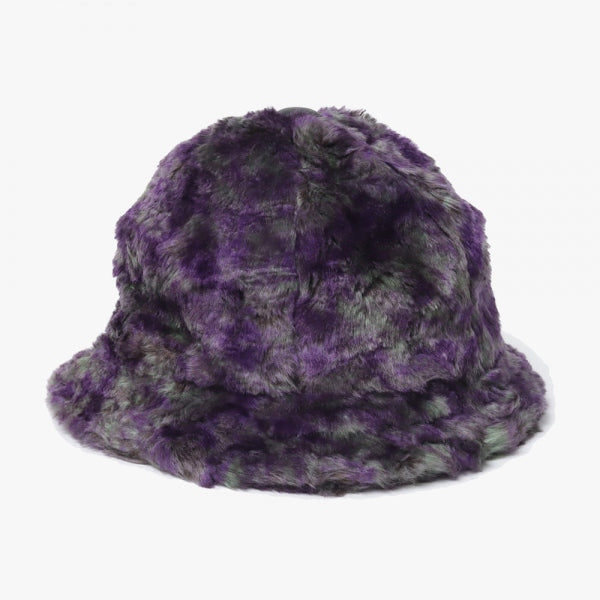 Bermuda Hat - Faux Fur / Uneven Printed