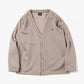 V Neck Cardigan - PE/C Lined Fleece