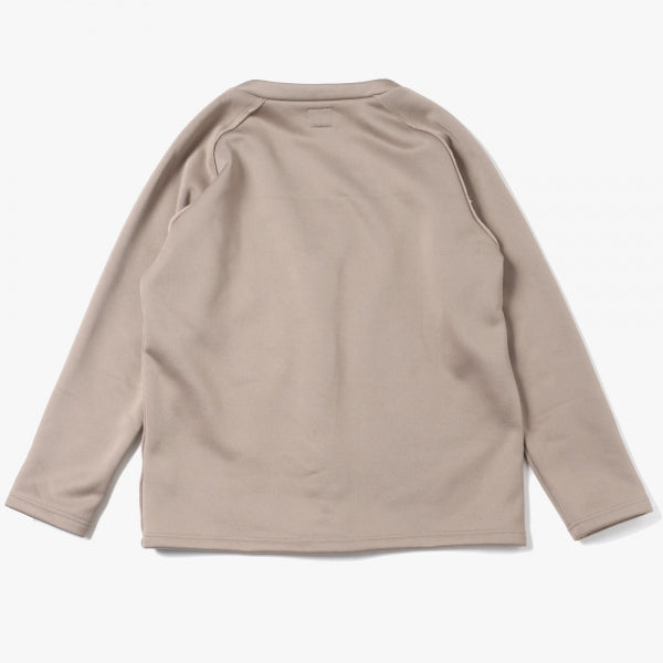 V Neck Cardigan - PE/C Lined Fleece