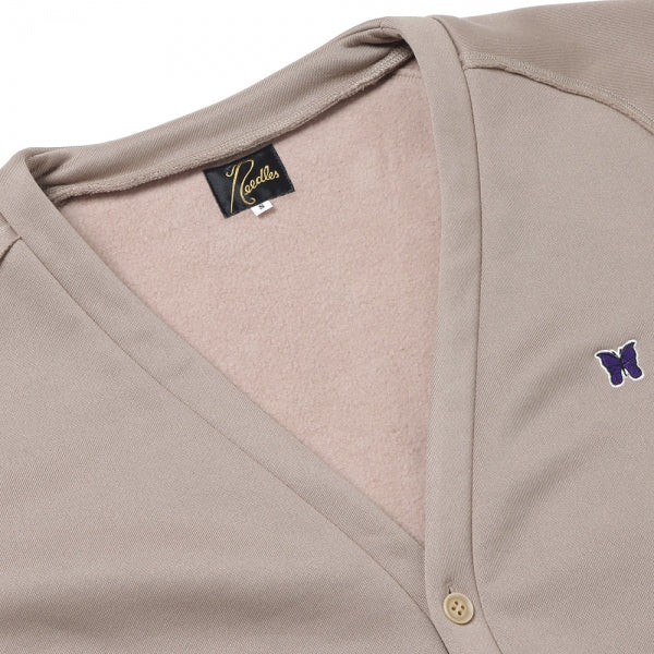 V Neck Cardigan - PE/C Lined Fleece