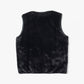 W.U. Piping Vest - Micro Fur
