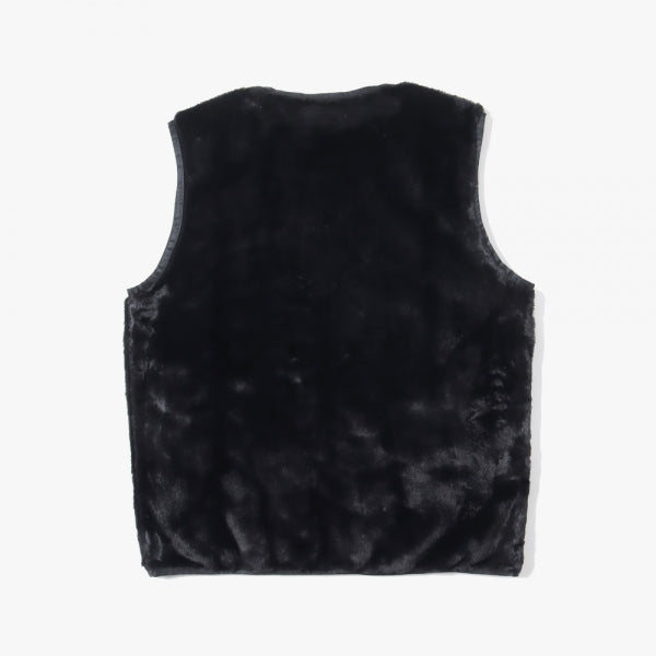 W.U. Piping Vest - Micro Fur