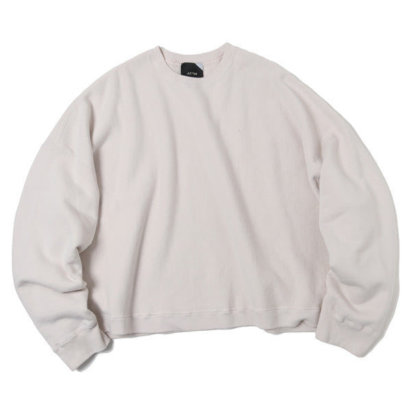 [ATON] SUVIN NATURAL DYE CREWNECK スウェット