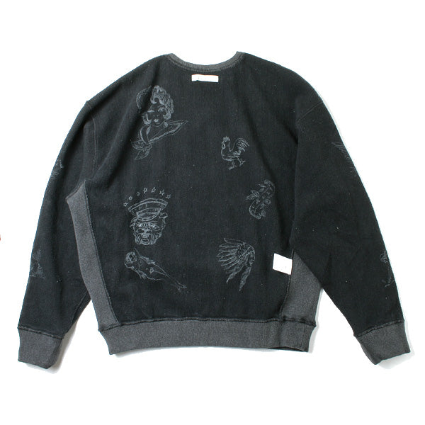 SILK NEP CREW NECK SWEAT( THE NEW ORDER)