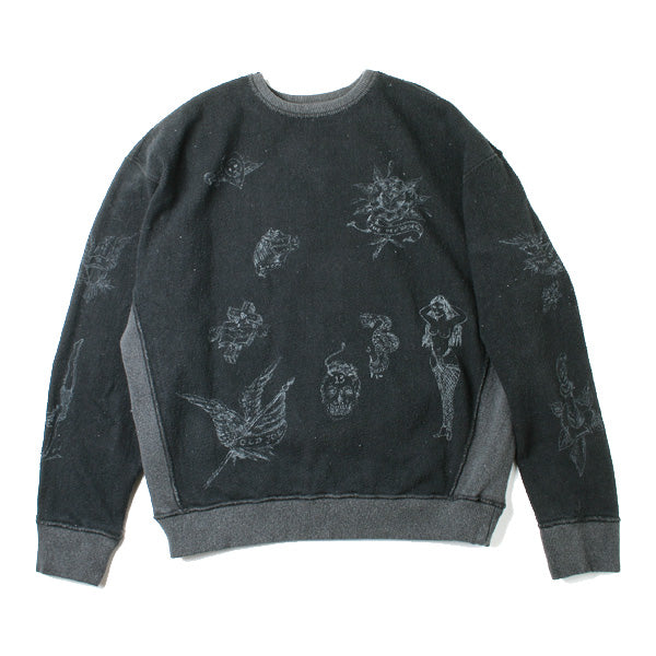 SILK NEP CREW NECK SWEAT( THE NEW ORDER)