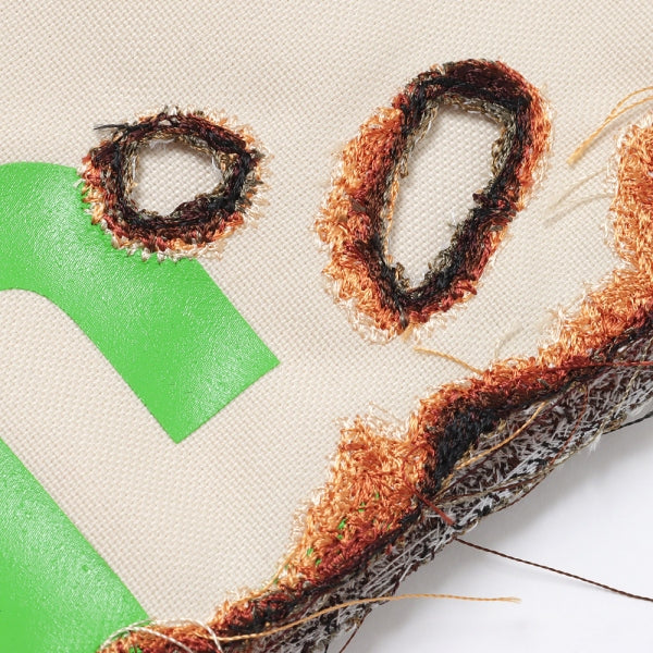 BURNING EMBROIDERY ECO BAG