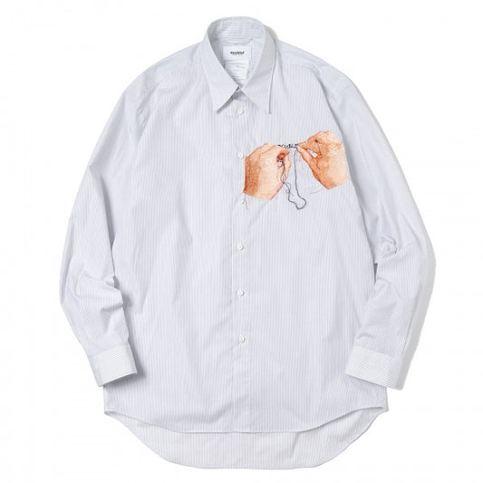 HAND-EMBROIDERY PHOTO STITCH SHIRT