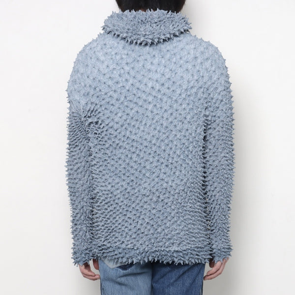 SHIBORI COLLEGE LOGO PRINT HOODIE