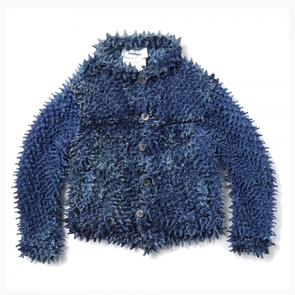SHIBORI PHOTO PRINT DENIM JACKET (22AW07BL137) | doublet