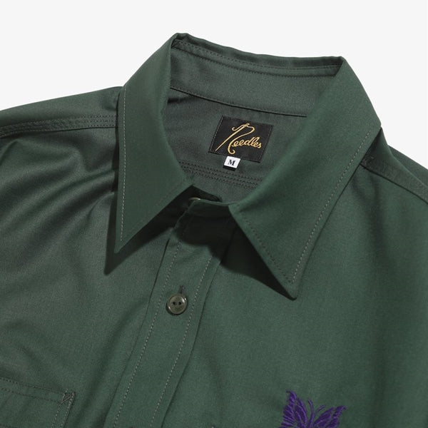 Work Shirt - Pe/R Gabardine (JO198) | NEEDLES / シャツ (MEN